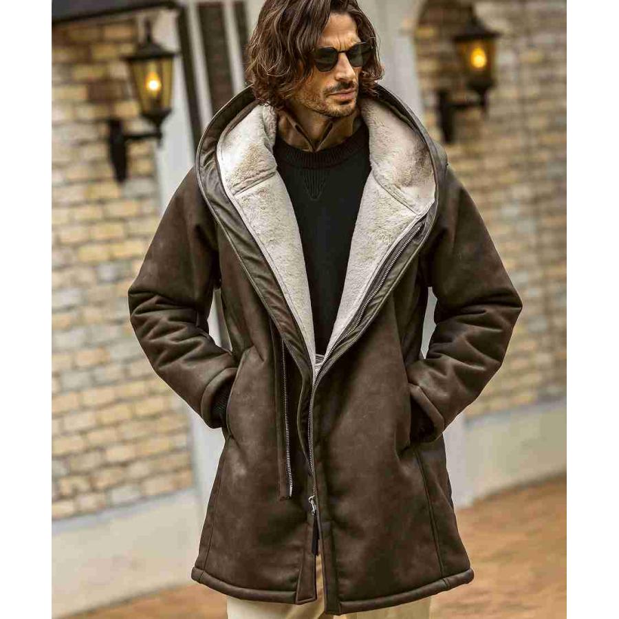 JH junhashimoto マイクロスウェードラップコート : マルイ(丸井)Yahoo