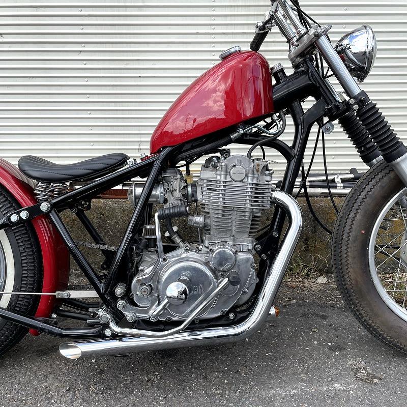 トルクコーンドラッグパイプマフラー SR400/500 : 2PERCENTER - 通販