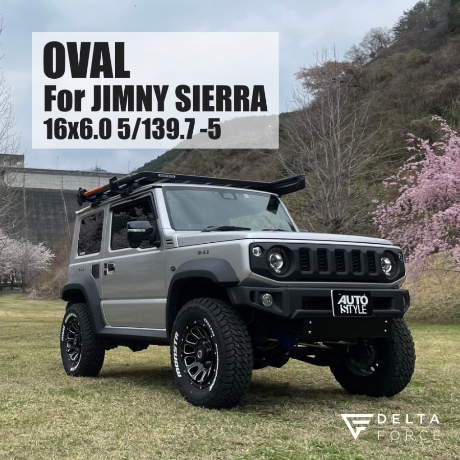 DELTA FORCE（デルタフォース） DELTA FORCE OVAL オーバル 16x6.0J 5