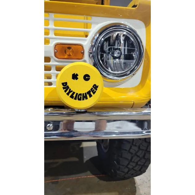 KC HiLiTES ライトカバー 強化プラスチック イエロー × ブラック 6Hard