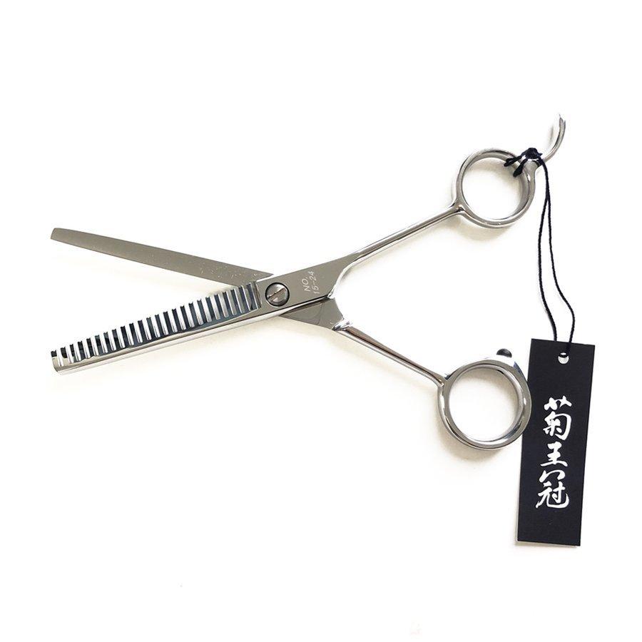 菊王冠 PGY NO, 15−24 (24目) セニング鋏 5.5インチ 日本製