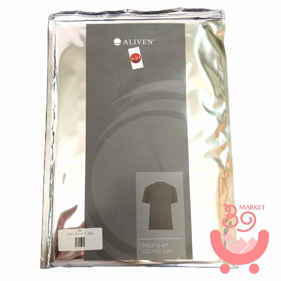 アライヴン パワーTシャツ M ブラック 7301 ALIVEN インヴェル invel