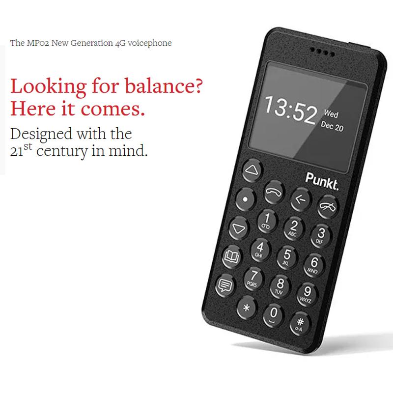 携帯電話 スマートフォン Punkt. MP02-2 プンクト SIMフリー 4G LTE