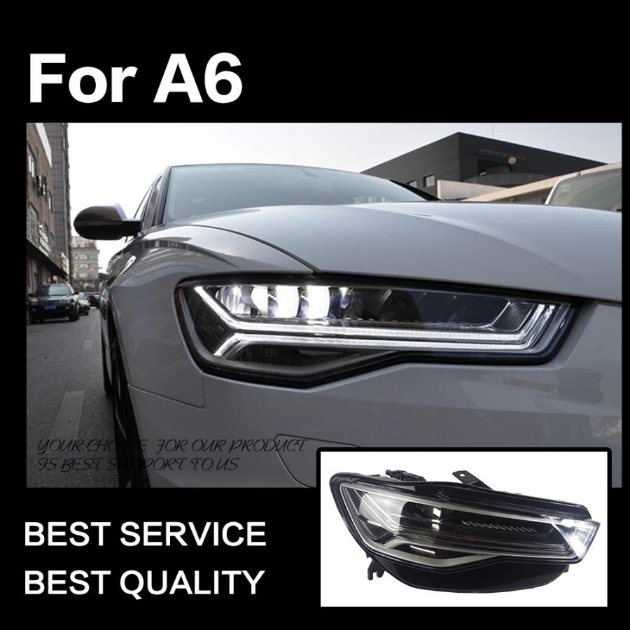 Audi（アウディ） ヘッドライト A6 4G C7 '15-'18 後期型 LED クリア