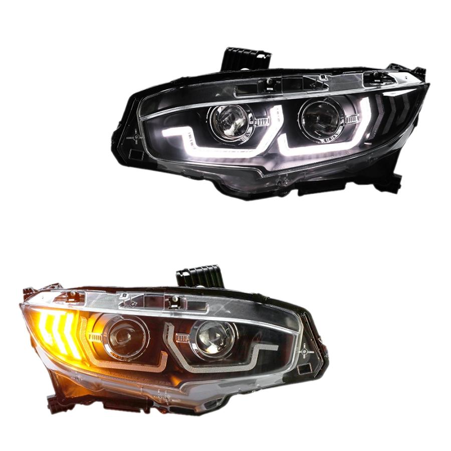 ホンダ（HONDA） シビック FK8 FK7 FC1 LED ヘッドライト 左右 ヘッド