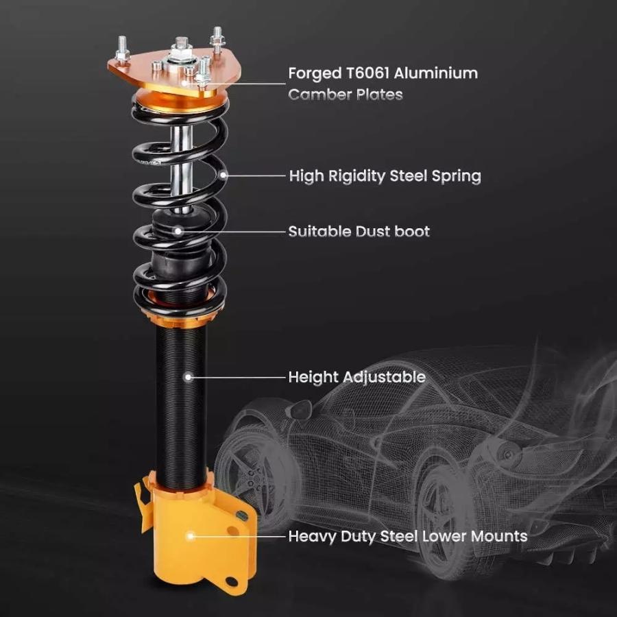 SUBARU（スバル） 車高調 インプレッサ GDA GDB アプライドA〜D PCD100