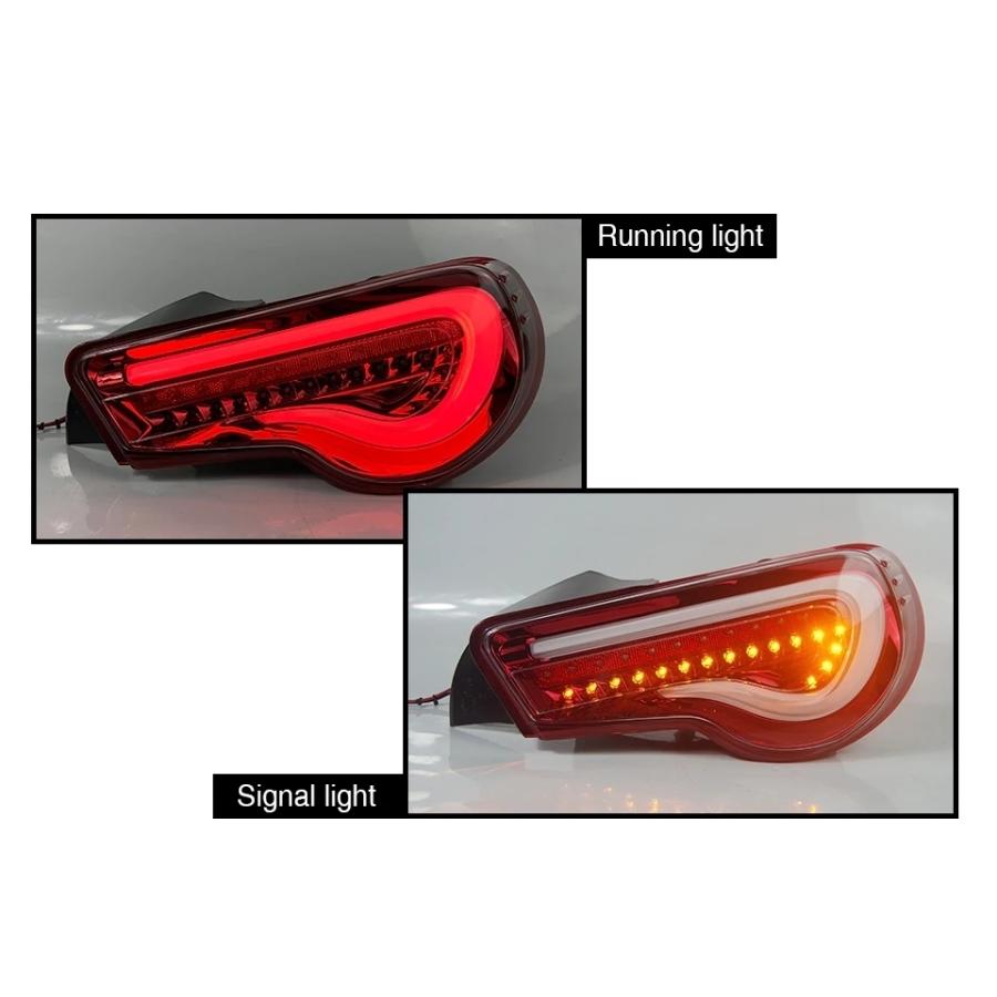 トヨタ（TOYOTA） テールライト 86 ZN6 テールランプ LED レッド FA20