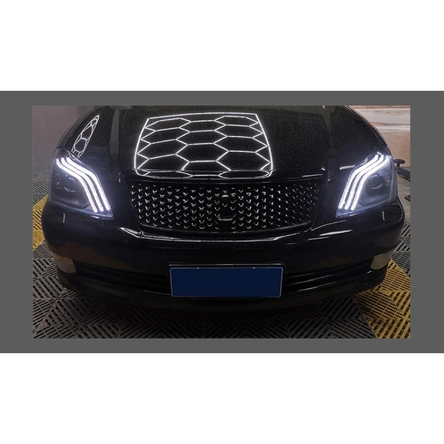 トヨタ（TOYOTA） LED ヘッドライト クラウン ゼロクラ 180系