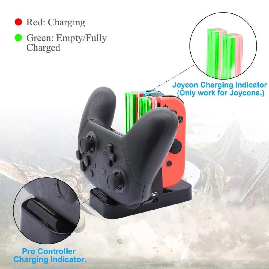 箱ダメージ訳アリ】Nintendo switch コントローラー 充電ドック