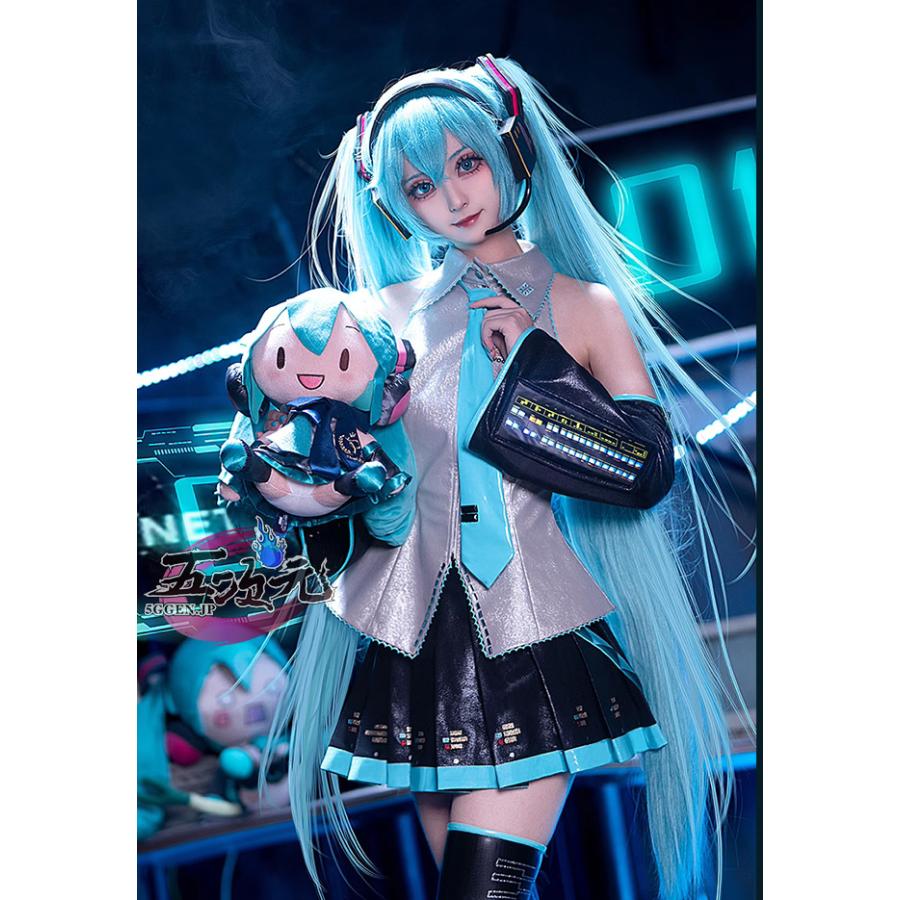 初獣猫 ボーカロイド コスプレ 初音ミク コスチューム 通常V コスプレ