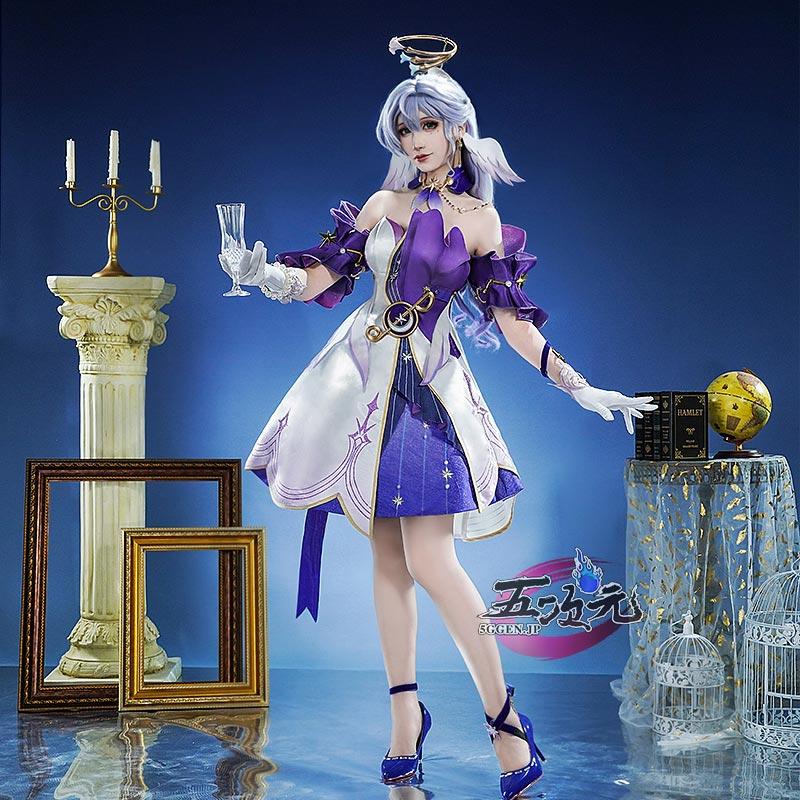 五次元 基萌 崩壊スターレイル コスプレ 崩スタ ロビン 衣装 ※ウィッグ