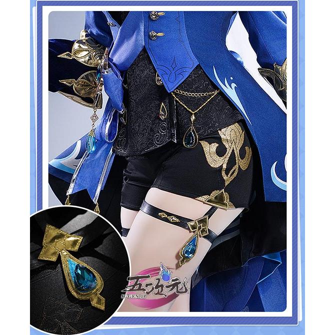 五次元 基萌 原神 コスプレ フリーナ・ウーシア 黒フリーナ 衣装