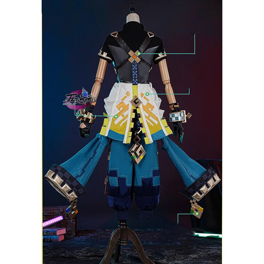 江南猫次 原神 コスプレ キィニチ 衣装 ※ウィッグ 靴 武器 追加可能