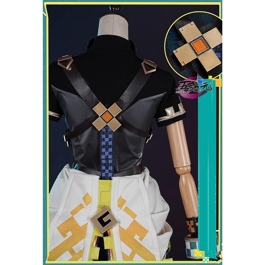 江南猫次 原神 コスプレ キィニチ 衣装 ※ウィッグ 靴 武器 追加可能