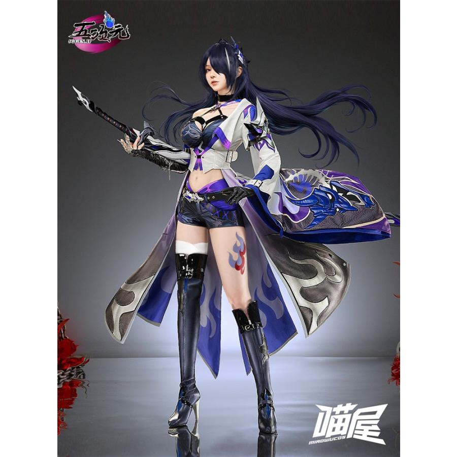 猫屋小舗 崩壊スターレイル コスプレ スタレ 黄泉 衣装 ※ウィッグ 靴