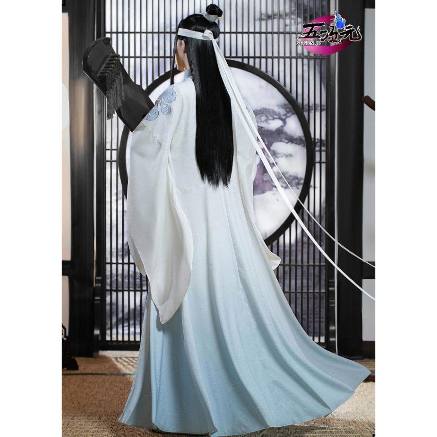 猫屋小舗 魔道祖師 公式衣装 コスプレ 藍忘機 成年ver ※ 靴 琴 剣 追加