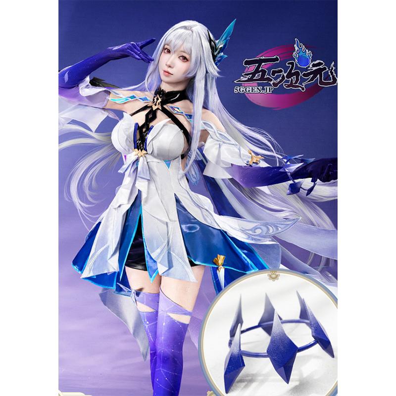 猫屋小舗 原神 コスプレ スカーク 衣装 ※ウィッグ 靴 追加可能 : 五