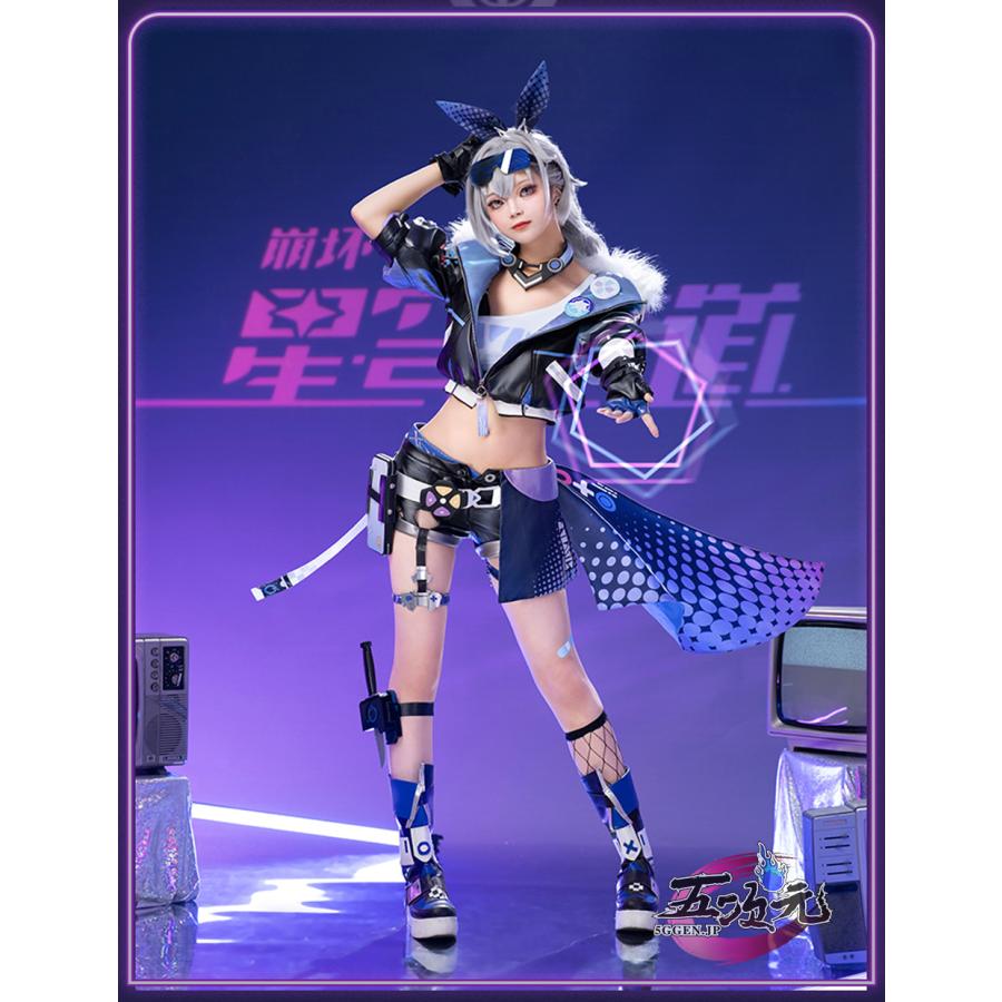 猫屋小舗 崩壊スターレイル コスプレ 崩スタ 銀狼 ぎんろう 衣装