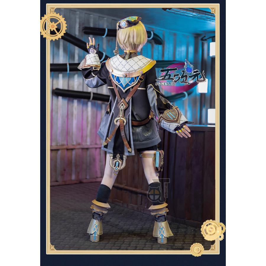 猫と三丁目 原神 コスプレ フレミネ 衣装 ※ウィッグ 靴 潜水道具 追加