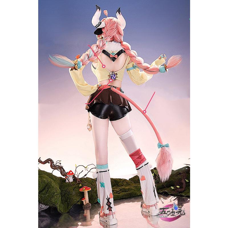 三分妄想 原神 コスプレ ヴァレサ 衣装 ※ウィッグ 靴 追加可 : 五次元