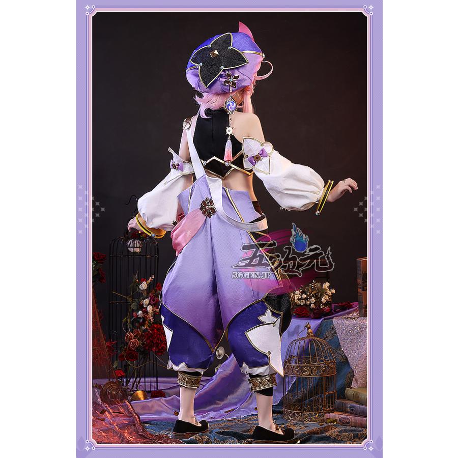 三分妄想 原神 コスプレ ドリー 衣装 コスプレ ※ウイッグ 靴 追加可