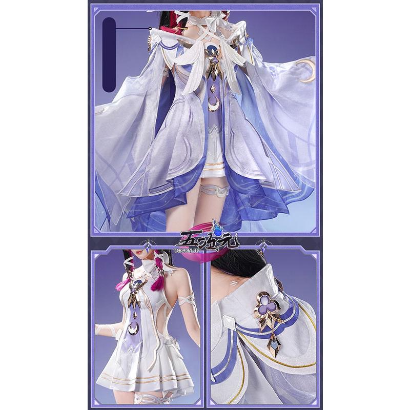 原神 コロンビーナ 少女 コスプレ フルセット ウィッグ ファデュイ 原