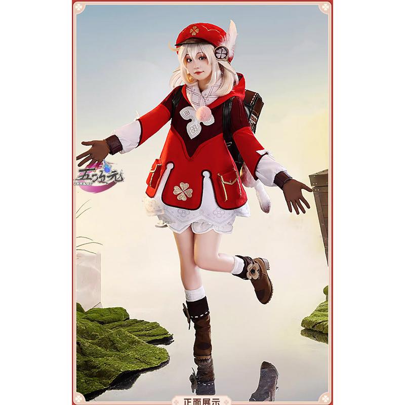 三分妄想 原神 コスプレ クレー 衣装 リニューアルVer ※ウィッグ 靴