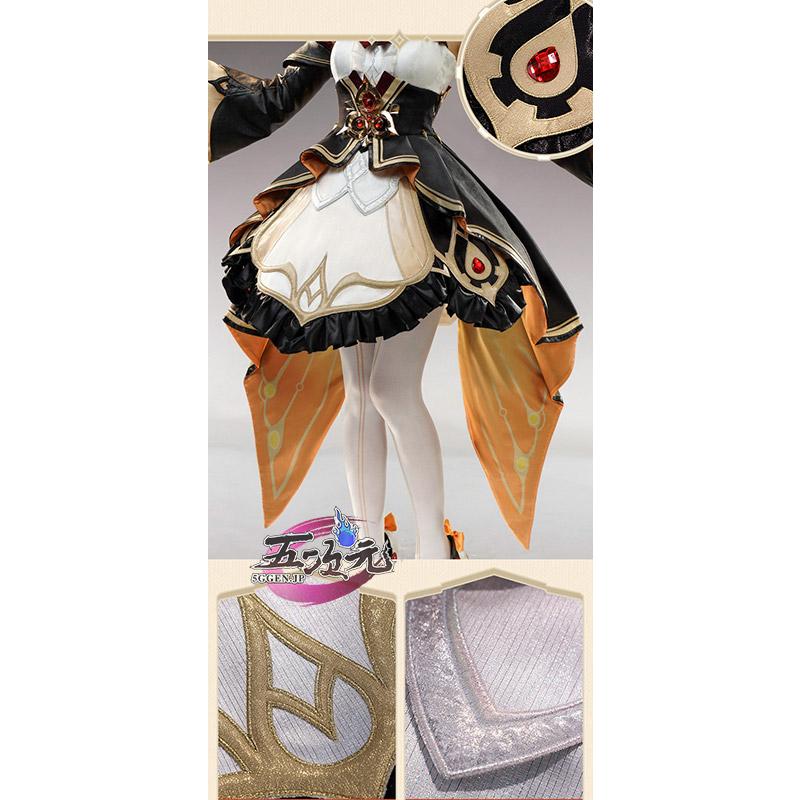 三分妄想 原神 コスプレ サンドローネ 衣装 ※ウィッグ 靴 追加可 : 五