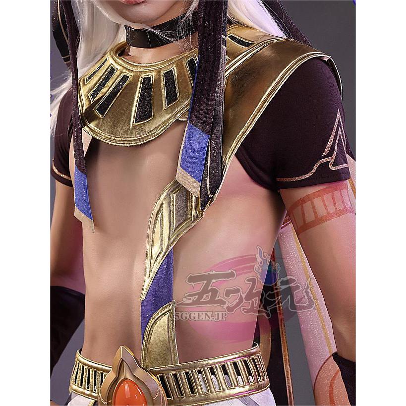 三分妄想 原神 コスプレ セノ コスプレ 衣装 ※ウィッグ 追加可 : 五