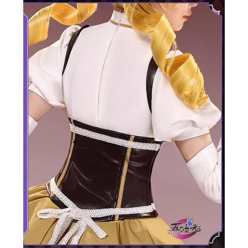 三分妄想 魔法少女まどか☆マギカ 巴マミ コスプレ衣装 ※ウィッグ 靴