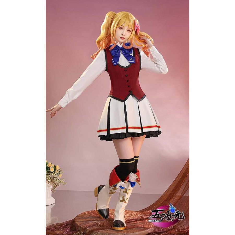 三分妄想 アイカツスターズ! 四ツ星学園 S4制服 コスプレ衣装 : 五次元