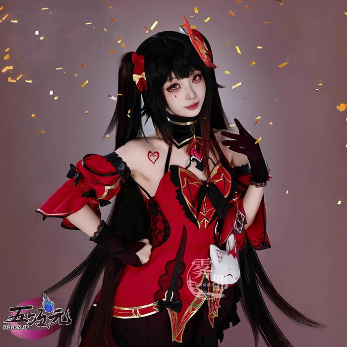 五次元 崩壊スターレール×崩壊3rdコラボ 虚構遊戯 花火 コスプレ衣装