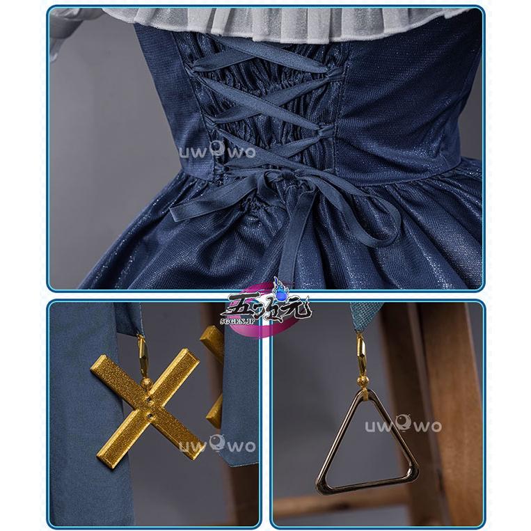 UWOWO 原神 コスプレ ファルザン メイド服 韓国カフェコラボ衣装