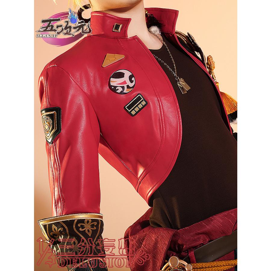 三分妄想 原神 コスプレ トーマ 衣装 ※ウィッグ 靴 追加可 : 五次元