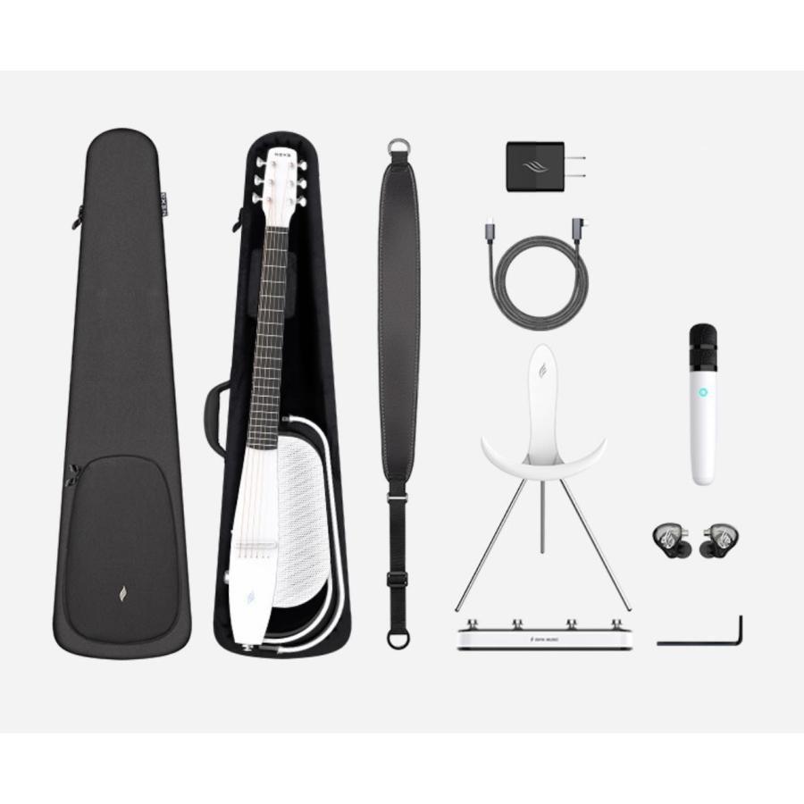 Enya NEXG 2 ギター マイク イヤフォン レンチ 充電セット ホワイト 白