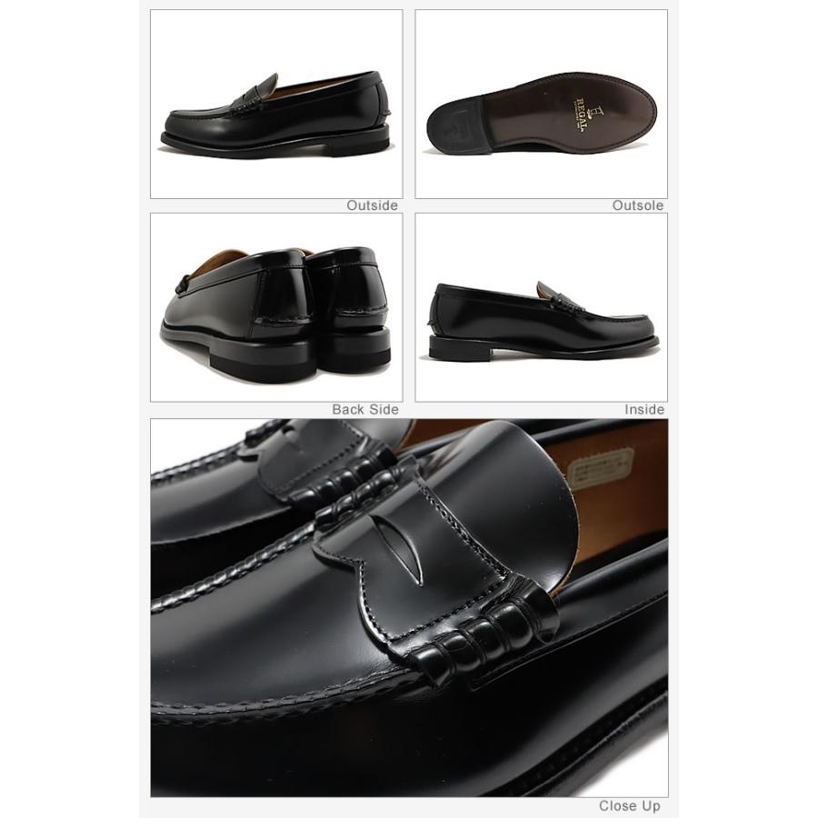 REGAL（リーガル） 爆買 ローファー 2177 BLACK ブラック ビジネス