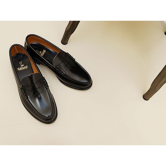 REGAL（リーガル） ローファー 2177 BLACK ブラック ビジネスシューズ