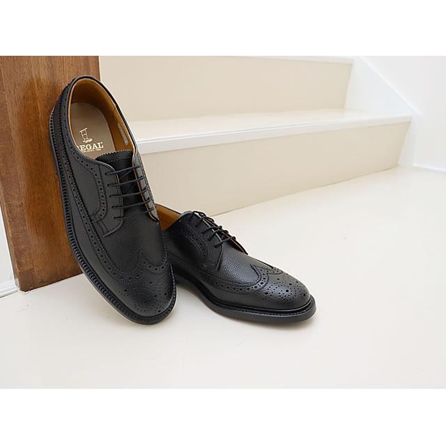 REGAL（リーガル） ウィングチップ 2585 BLACK ブラック ビジネス