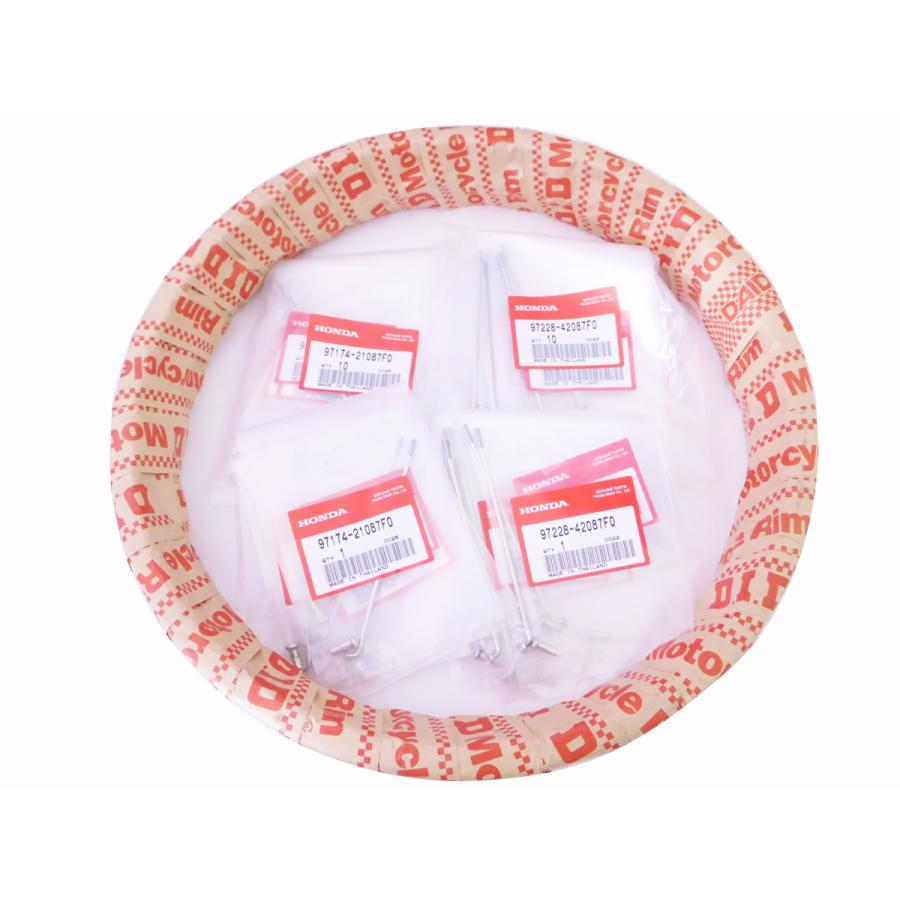 ホンダ（HONDA） C50 AA01 リトルカブ 純正 フロント＆リアホイール