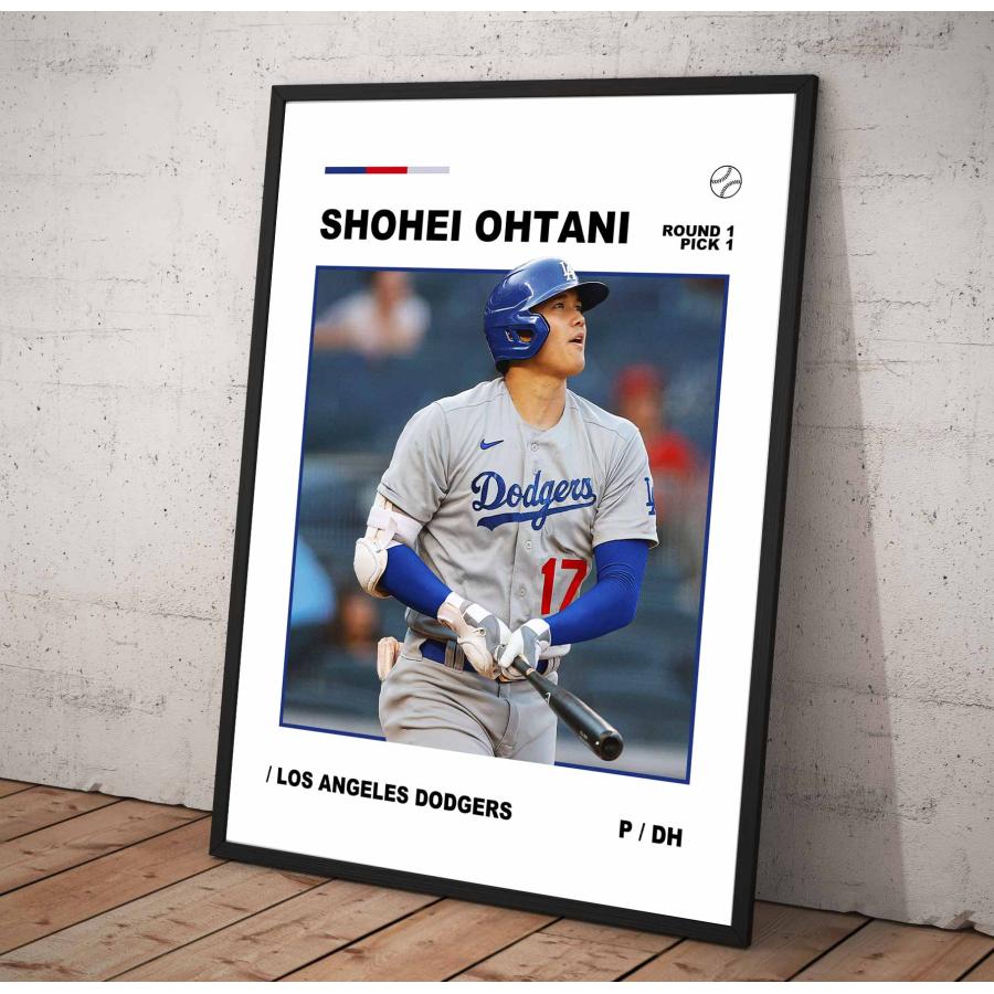 ポスター 【 MLB ロサンゼルス・ドジャース 大谷翔平 】poster