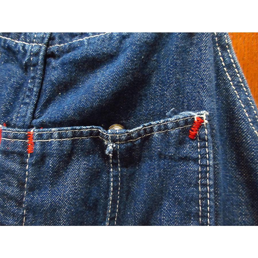 ビンテージ70's○Dickiesデニムオーバーオール実寸W104cm○231109i5-m