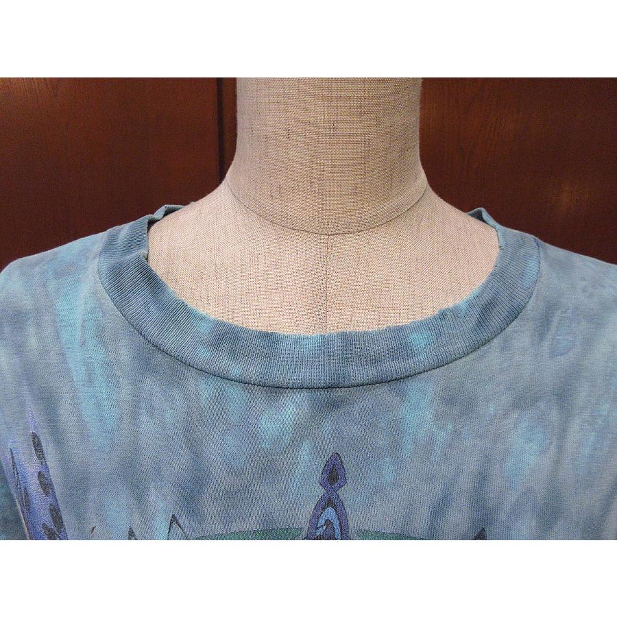 ビンテージ90's○Jimi HendrixプリントタイダイTシャツsize XL