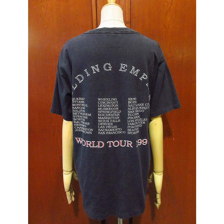 ビンテージ90's○QUEENSRYCHE 1991年ツアーTシャツ黒size L○240808j2