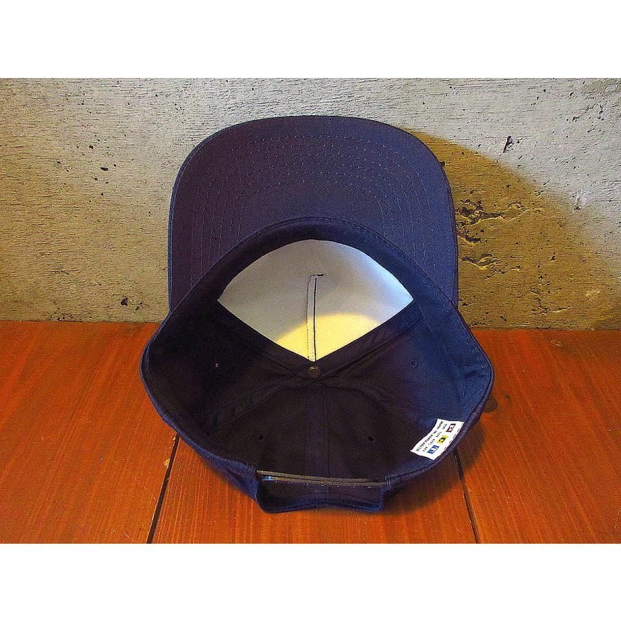 ビンテージ80's90's○DEADSTOCK G-CSERVICEスナップバックキャップ紺