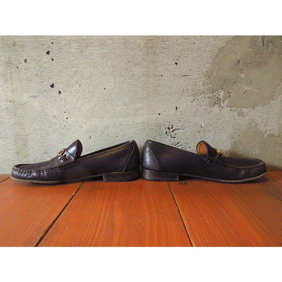 ビンテージ○Salvatore Ferragamoビットローファー黒size 11 1/2 B