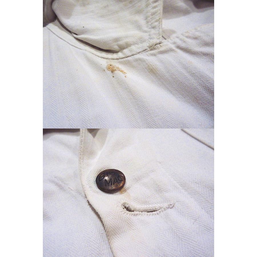 ビンテージ40's○PENNEY'S HBTオールインワン白○250603m3-m-allつなぎ