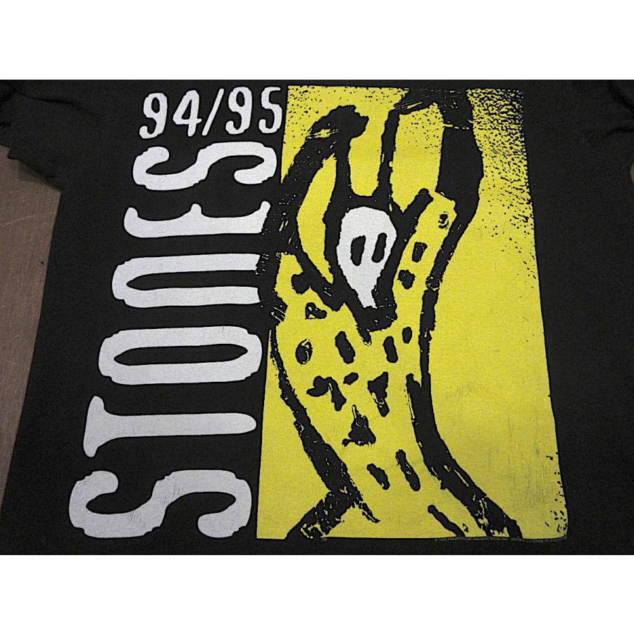 ビンテージ90's○THE ROLLING STONES VOODOO LOUNGE TOUR Tシャツ黒