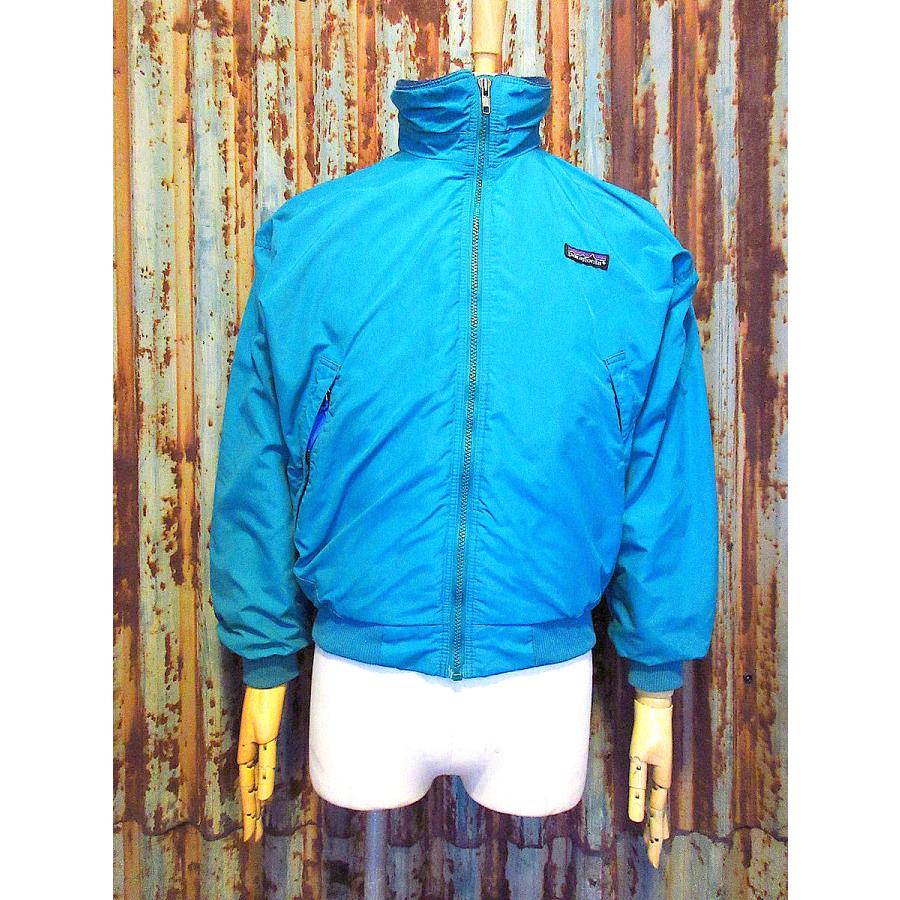 ビンテージ90's○Patagoniaシェルドシンチラ ジャケットグリーンsize 8