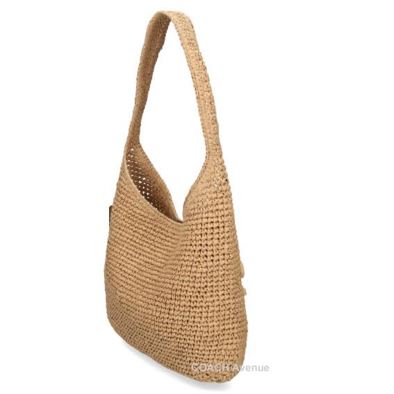 COACH（コーチ） 残り一点 COACH CAL97 かごバッグ ストロー