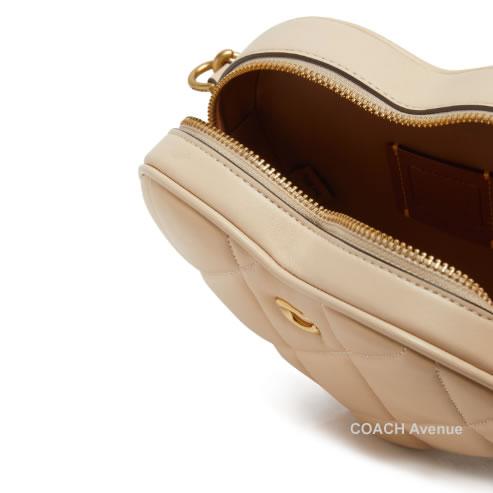 COACH（コーチ） COACH CE725 キルティング ハート クロスボディ